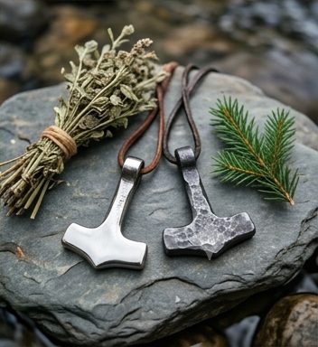 Mjölnir hammer pendants